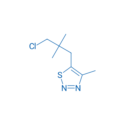 5-(3-Chloro-2,2-dimethylpropyl)-4-methyl-1,2,3-thiadiazole 1g