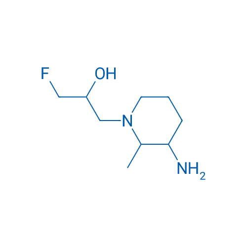 1-(3-Amino-2-methylpiperidin-1-yl)-3-fluoropropan-2-ol 1g