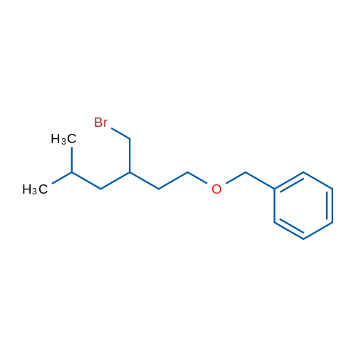 ({[3-(bromomethyl)-5-methylhexyl]oxy}methyl)benzene 1g