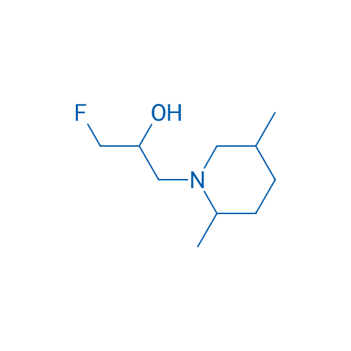 1-(2,5-Dimethylpiperidin-1-yl)-3-fluoropropan-2-ol 1g