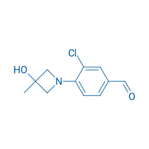 3-Chloro-4-(3-hydroxy-3-methylazetidin-1-yl)benzaldehyde 1g