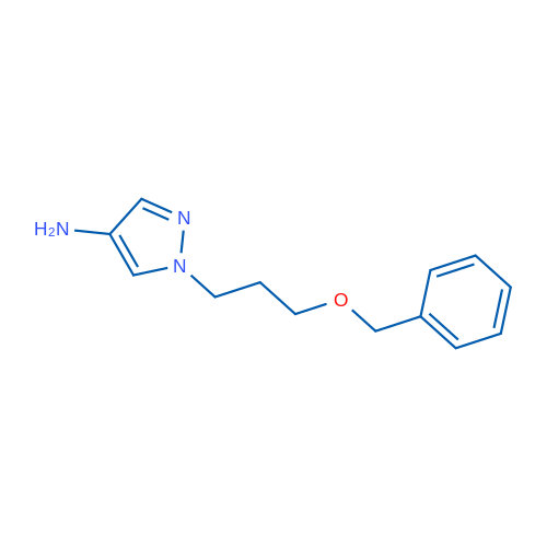 1-[3-(Benzyloxy)propyl]-1H-pyrazol-4-amine 1g