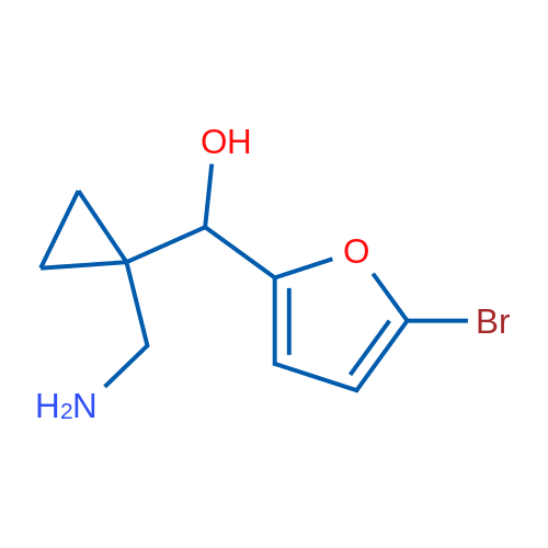 [1-(Aminomethyl)cyclopropyl](5-bromofuran-2-yl)methanol 1g