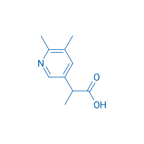 2-(5,6-Dimethylpyridin-3-yl)propanoic acid 1g