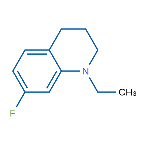 1-Ethyl-7-fluoro-1,2,3,4-tetrahydroquinoline 1g