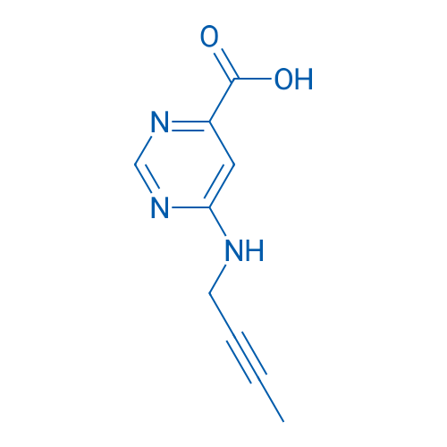 6-[(But-2-yn-1-yl)amino]pyrimidine-4-carboxylic acid 1g