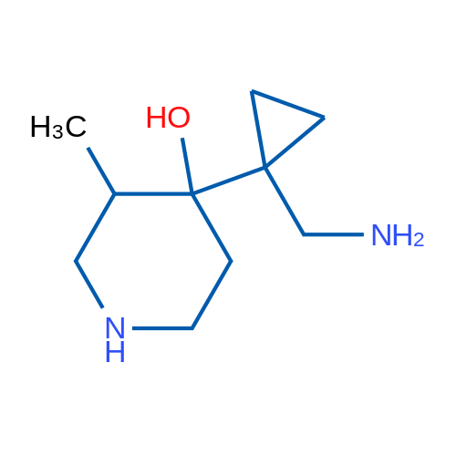 4-[1-(Aminomethyl)cyclopropyl]-3-methylpiperidin-4-ol 1g