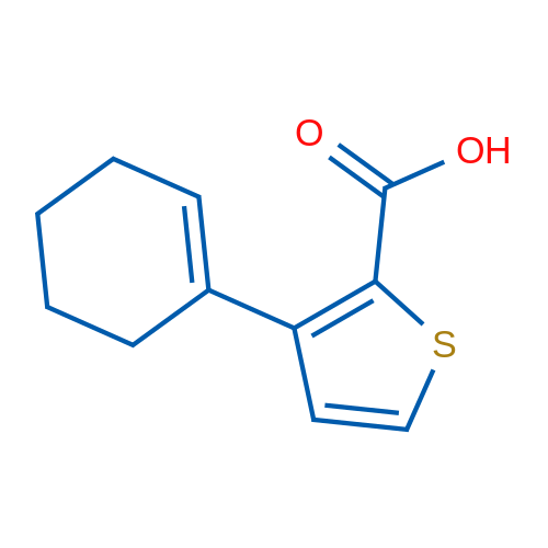 3-(Cyclohex-1-en-1-yl)thiophene-2-carboxylic acid 1g