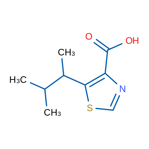 5-(3-Methylbutan-2-yl)-1,3-thiazole-4-carboxylic acid 1g