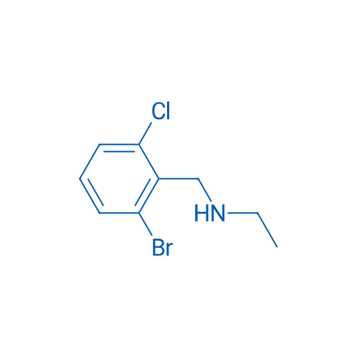 [(2-Bromo-6-chlorophenyl)methyl](ethyl)amine 1g