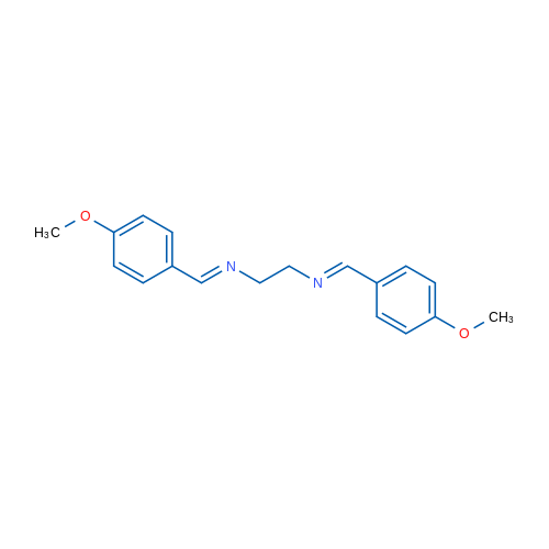 (E)-[(4-Methoxyphenyl)methylidene]({2-[(E)-[(4-methoxyphenyl)methylidene]amino]ethyl})amine 1g