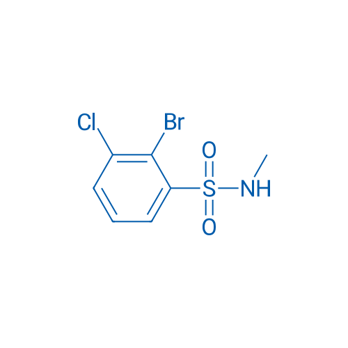 2-Bromo-3-chloro-N-methylbenzene-1-sulfonamide 1g