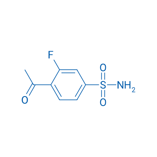 4-Acetyl-3-fluorobenzene-1-sulfonamide 100mg