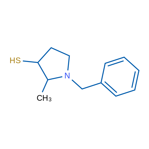 1-Benzyl-2-methylpyrrolidine-3-thiol 1g