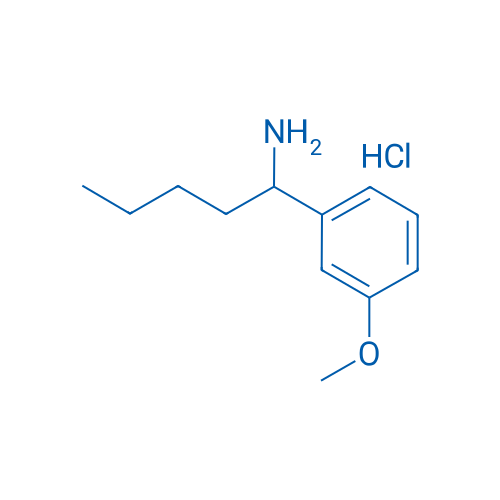 1-(3-Methoxyphenyl)pentan-1-amine hydrochloride 250mg