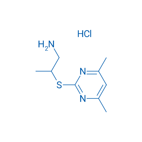 2-((4,6-Dimethylpyrimidin-2-yl)thio)propan-1-amine hydrochloride 5g