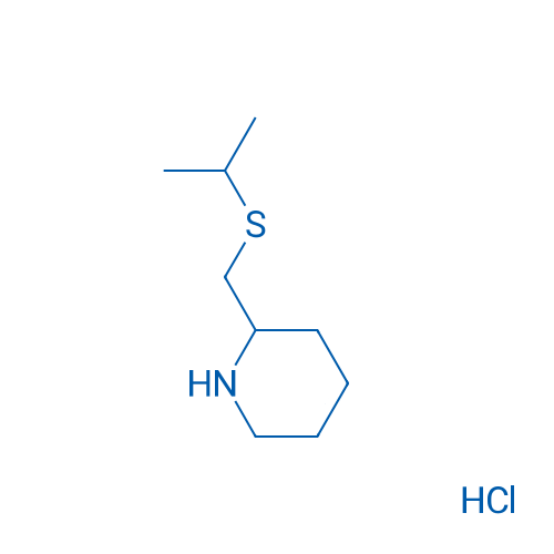2-[(Propan-2-ylsulfanyl)methyl]piperidine hydrochloride 1g