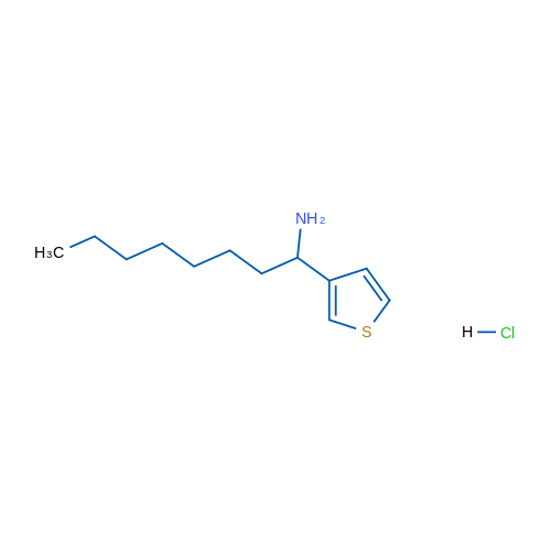 1-(Thiophen-3-yl)octan-1-amine hydrochloride 1g
