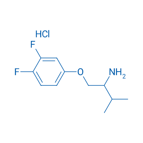 1-(3,4-Difluorophenoxy)-3-methylbutan-2-amine hydrochloride 1g