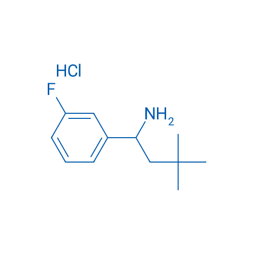 1-(3-Fluorophenyl)-3,3-dimethylbutan-1-amine hydrochloride 1g