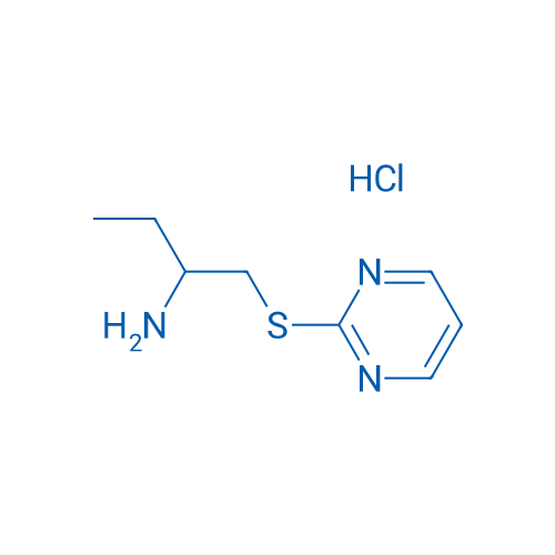 1-(Pyrimidin-2-ylthio)butan-2-amine hydrochloride 1g