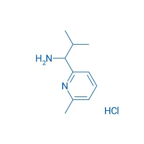 2-Methyl-1-(6-methylpyridin-2-yl)propan-1-amine hydrochloride 1g
