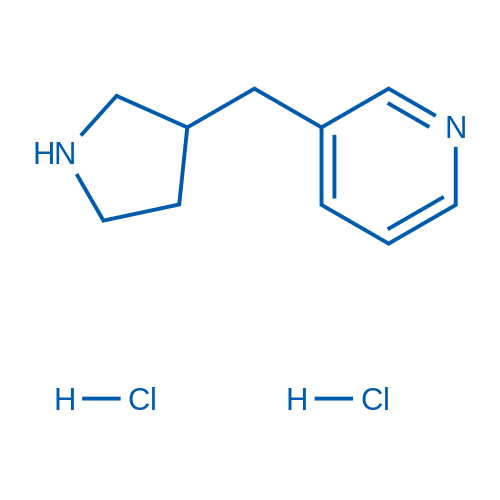 3-(pyrrolidin-3-ylmethyl)pyridine dihydrochloride 5g