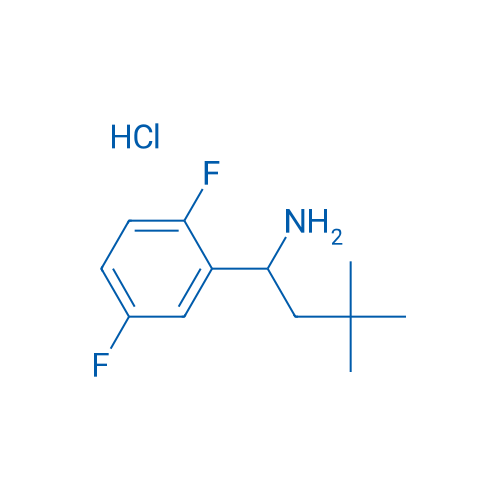 1-(2,5-Difluorophenyl)-3,3-dimethylbutan-1-amine hydrochloride 1g