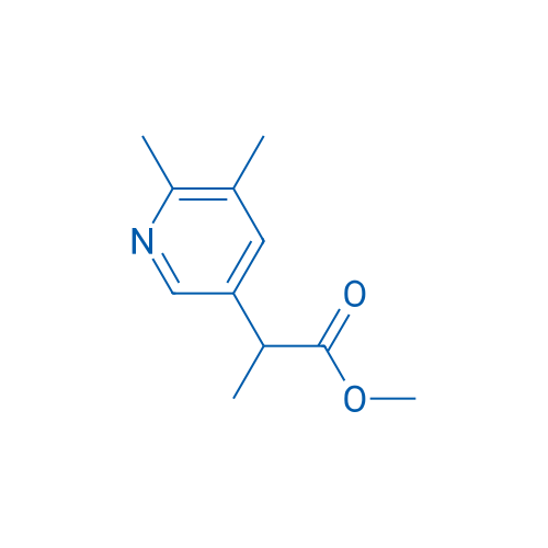 Methyl 2-(5,6-dimethylpyridin-3-yl)propanoate 1g