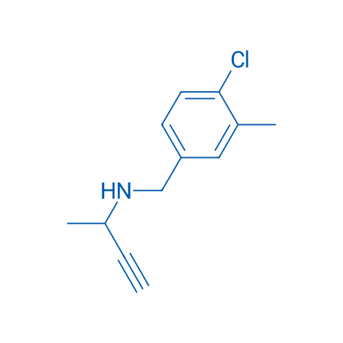 (But-3-yn-2-yl)[(4-chloro-3-methylphenyl)methyl]amine 1g