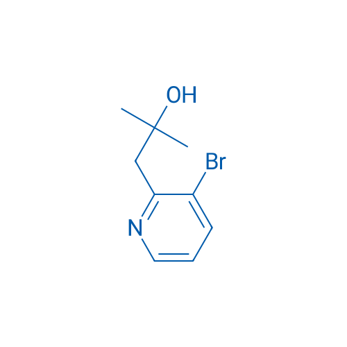 1-(3-Bromopyridin-2-yl)-2-methylpropan-2-ol 250mg
