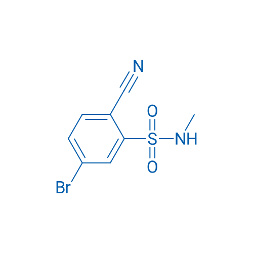 5-Bromo-2-cyano-N-methylbenzene-1-sulfonamide 1g