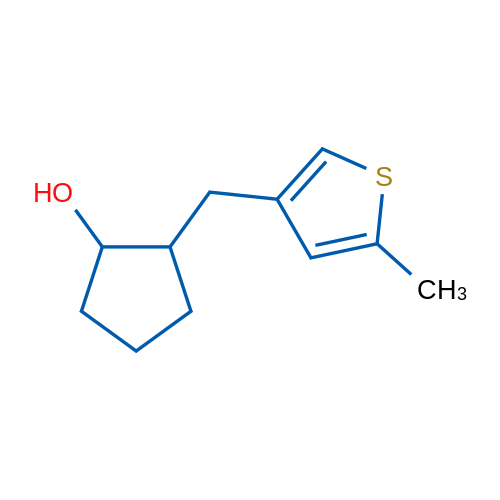 2-[(5-Methylthiophen-3-yl)methyl]cyclopentan-1-ol 1g