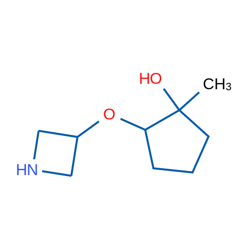 2-(Azetidin-3-yloxy)-1-methylcyclopentan-1-ol 1g