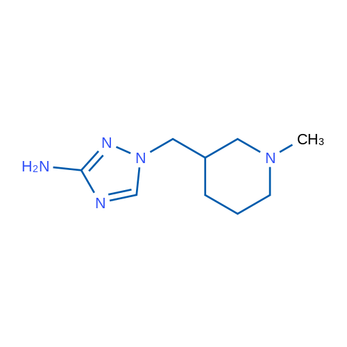 1-[(1-Methylpiperidin-3-yl)methyl]-1H-1,2,4-triazol-3-amine 1g