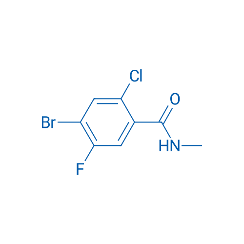 4-Bromo-2-chloro-5-fluoro-N-methylbenzamide 1g