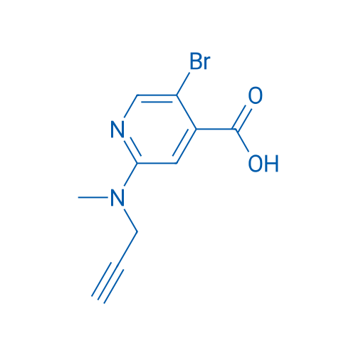 5-Bromo-2-[methyl(prop-2-yn-1-yl)amino]pyridine-4-carboxylic acid 1g