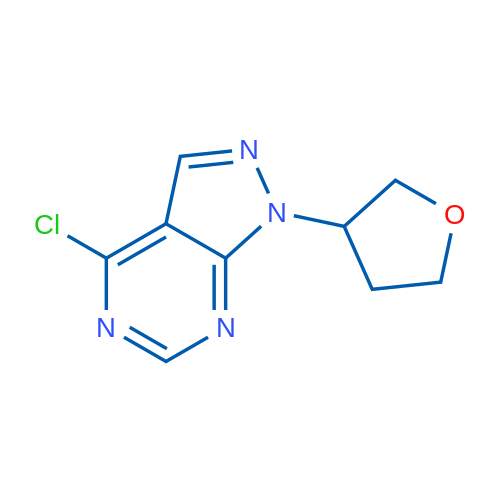 4-Chloro-1-(oxolan-3-yl)-1H-pyrazolo[3,4-d]pyrimidine 1g