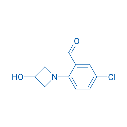 5-Chloro-2-(3-hydroxyazetidin-1-yl)benzaldehyde 1g