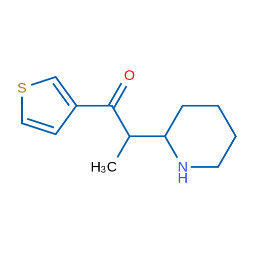 2-(Piperidin-2-yl)-1-(thiophen-3-yl)propan-1-one 1g
