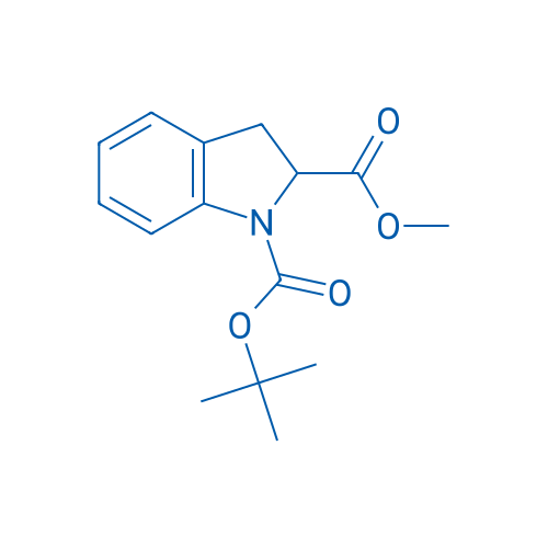 1-tert-Butyl 2-methyl indoline-1,2-dicarboxylate 250mg