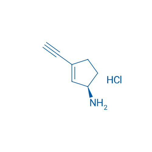 (R)-3-Ethynylcyclopent-2-en-1-amine hydrochloride 100mg