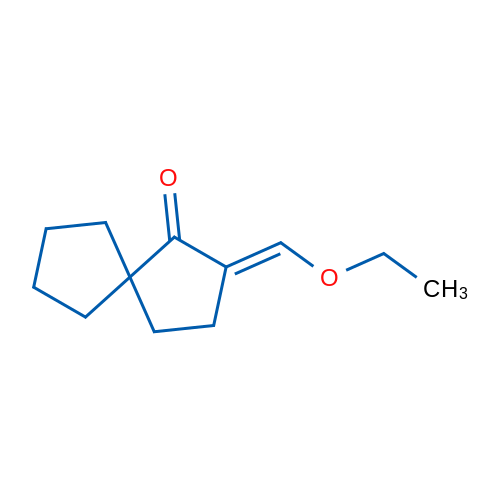 2-(Ethoxymethylidene)spiro[4.4]nonan-1-one 1g