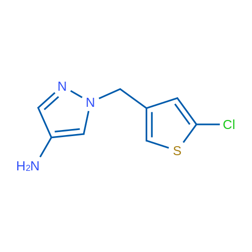 1-[(5-Chlorothiophen-3-yl)methyl]-1H-pyrazol-4-amine 1g
