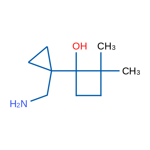1-[1-(Aminomethyl)cyclopropyl]-2,2-dimethylcyclobutan-1-ol 1g