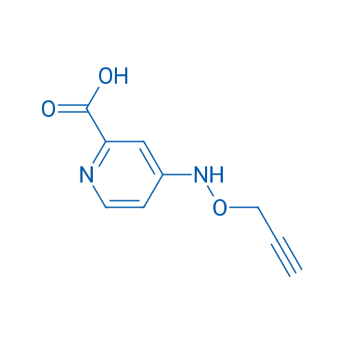 4-[(Prop-2-yn-1-yloxy)amino]pyridine-2-carboxylic acid 1g