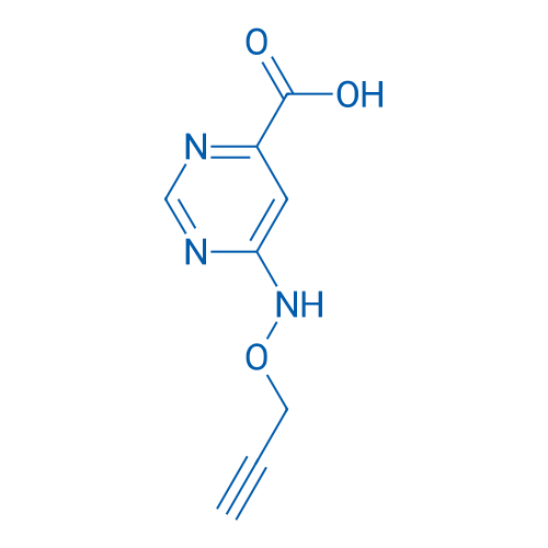 6-[(Prop-2-yn-1-yloxy)amino]pyrimidine-4-carboxylic acid 1g