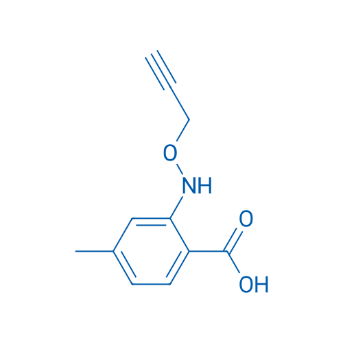 4-Methyl-2-[(prop-2-yn-1-yloxy)amino]benzoic acid 1g