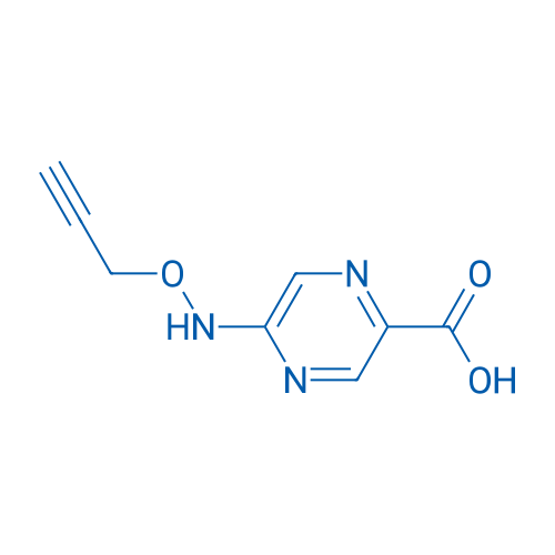 5-[(Prop-2-yn-1-yloxy)amino]pyrazine-2-carboxylic acid 1g