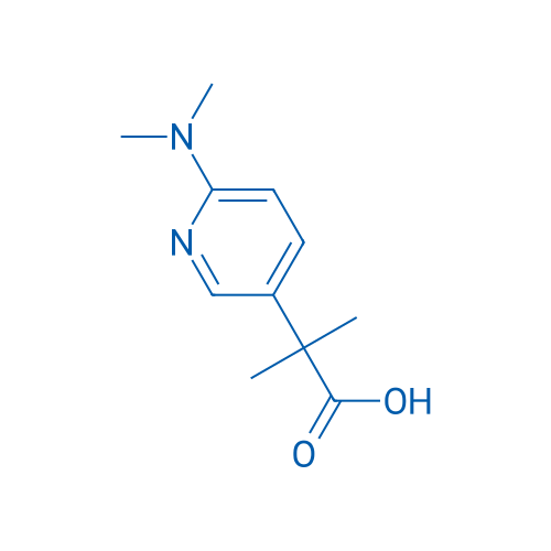 2-[6-(Dimethylamino)pyridin-3-yl]-2-methylpropanoic acid 1g